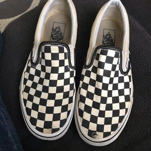 Checkered Vans